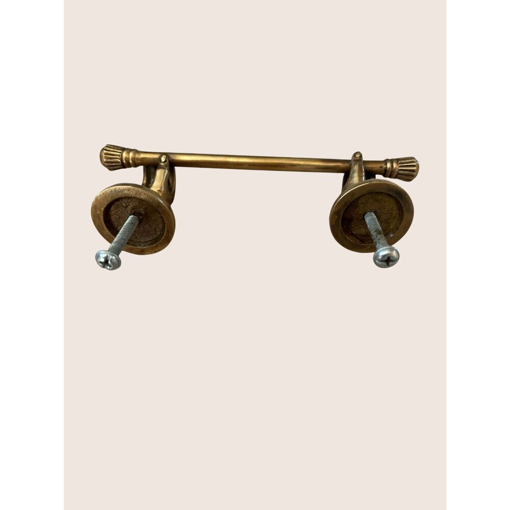 🤏 ANTHRO HOME NELLIE HAND HERITAGE DECORATIVE HANDLE BRASS KNOB PULL 6" LENGTH - Picture 4 of 6